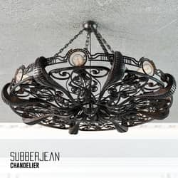 Chandelier Subberjean Pendant light 3D Models 