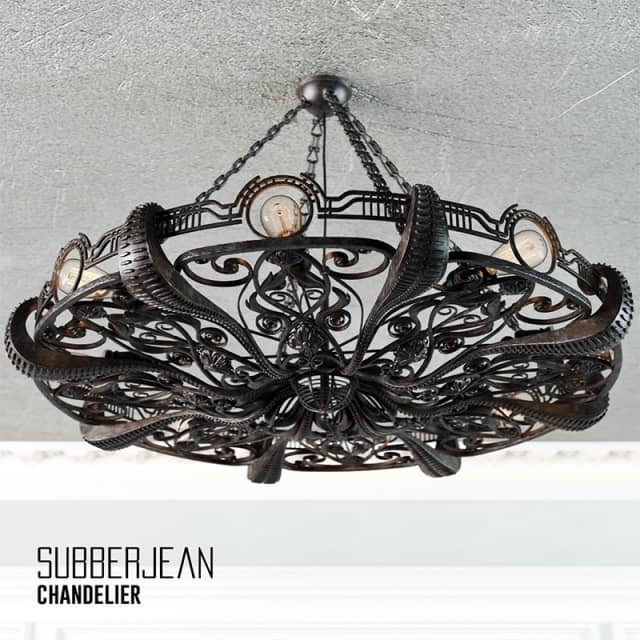 Chandelier Subberjean Pendant light 3D Models