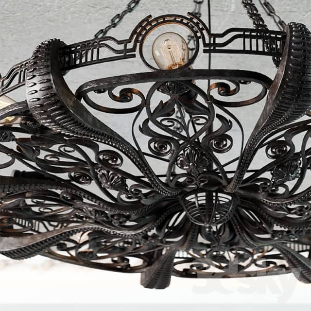 Chandelier Subberjean Pendant light 3D Models