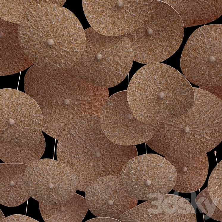 Suspended installation Vargov Design Umbrellas