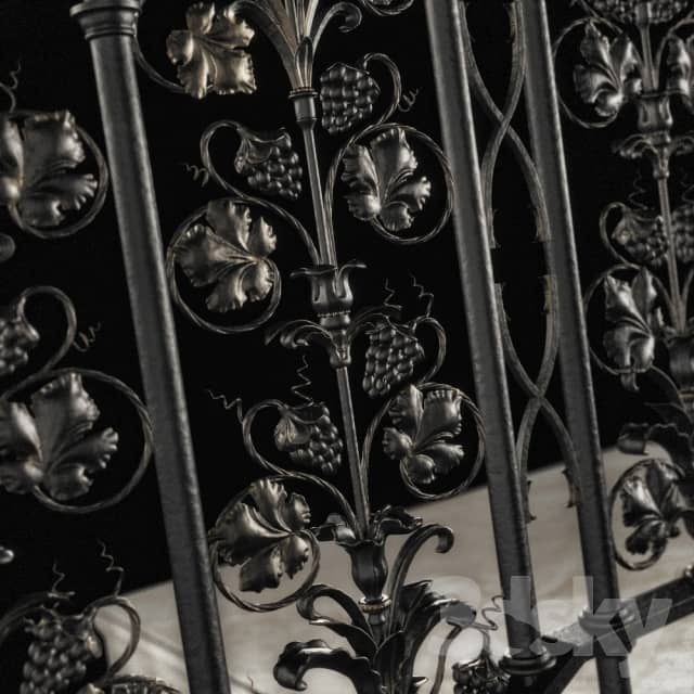 Staircase Railing Grapes