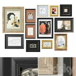 Large set of paintings 3D Models 