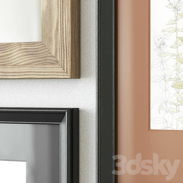 Large set of paintings 3D Models