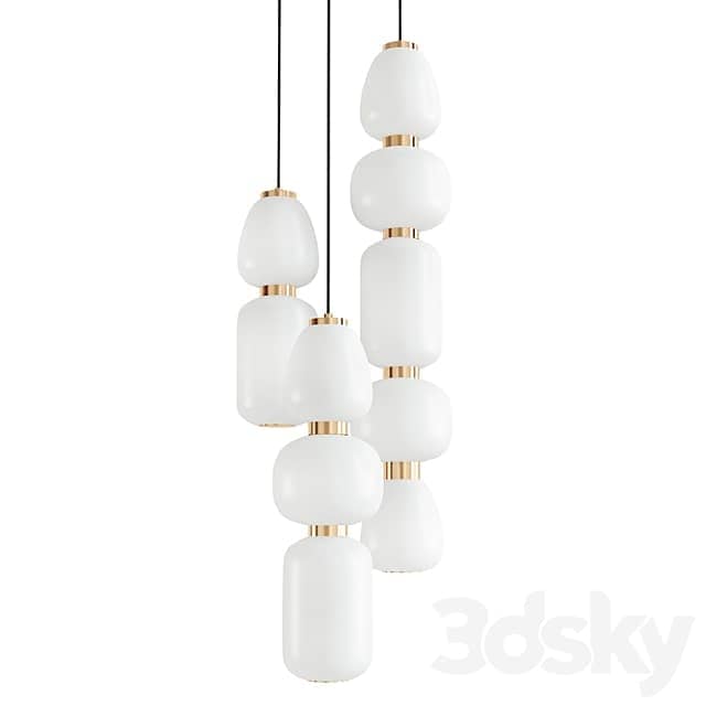 Kace 3 Pendant light 3D Models 3DSKY