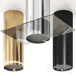 Extract POLAR cooker hood with integrated lighting by Falmec 3D Models 