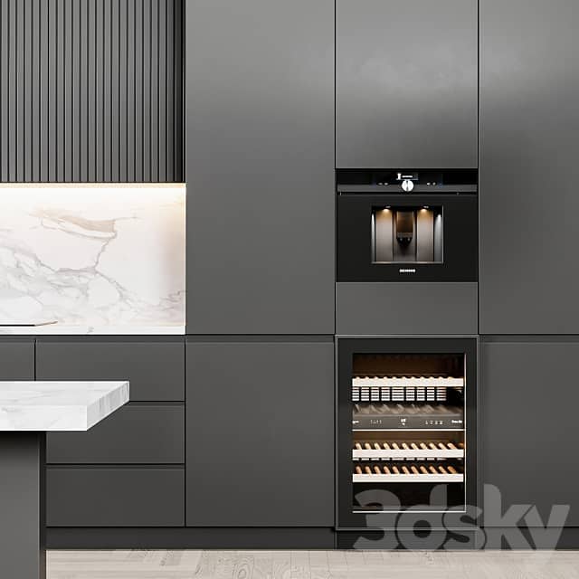 kitchen modern72 Kitchen 3D Models