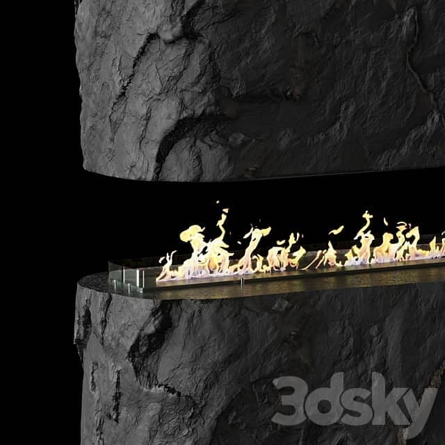 Fireplace 4 3D Models