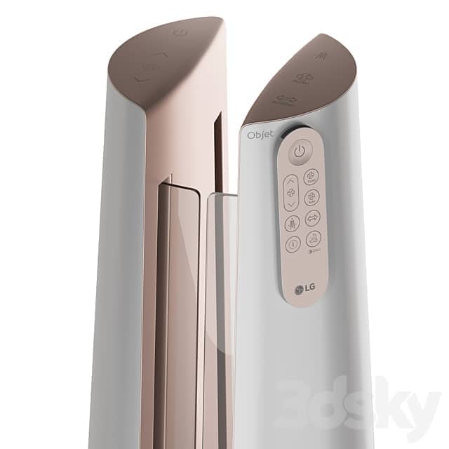 LG PuriCare Aero Tower 3D Models