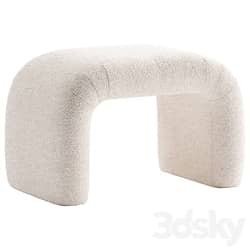 Martini Ottoman Crate Barrel 3D Models 