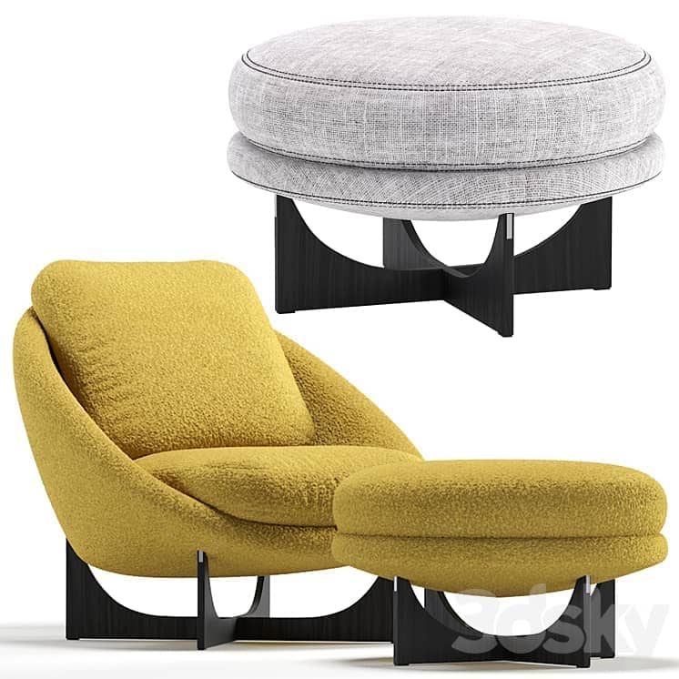 Minotti Lido Armchair/Кресло Лидо