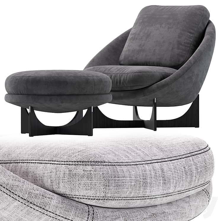 Minotti Lido Armchair/Кресло Лидо