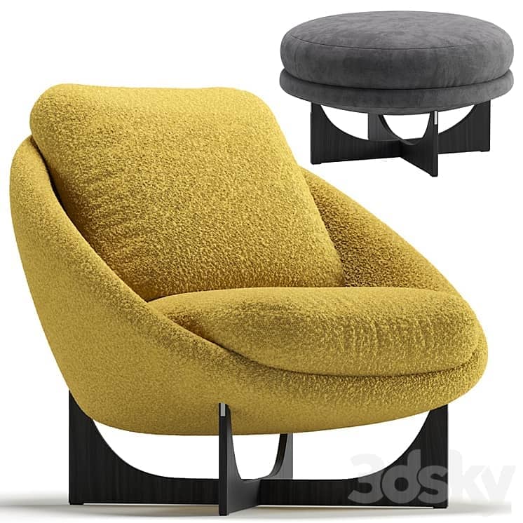 Minotti Lido Armchair/Кресло Лидо