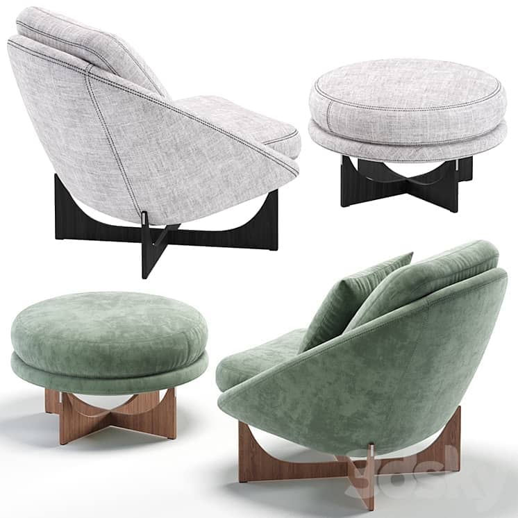 Minotti Lido Armchair/Кресло Лидо