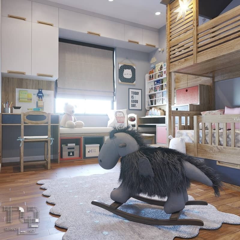 Child Bed Model 193 by DangNamQuang c