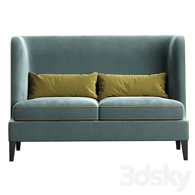 Sofa Cyan Konyshev 3D Models