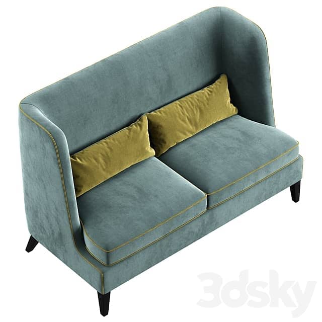 Sofa Cyan Konyshev 3D Models