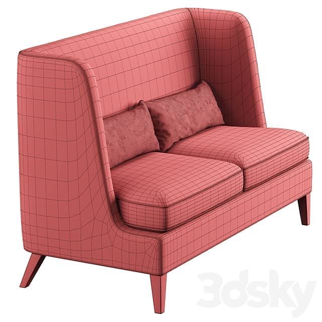 Sofa Cyan Konyshev 3D Models