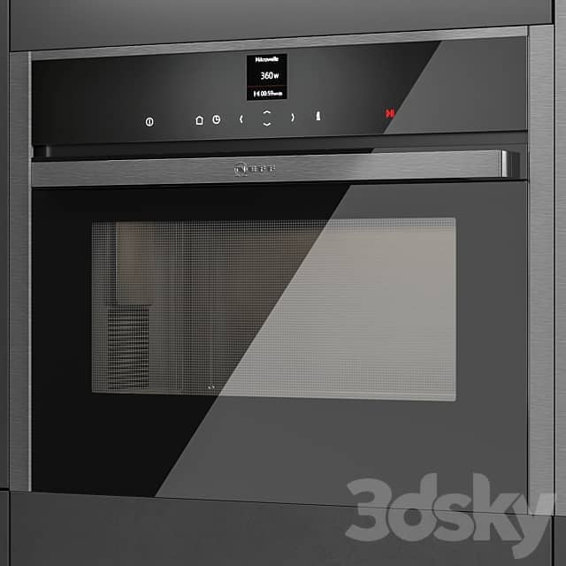 Neff set of kitchen appliances 3D Models