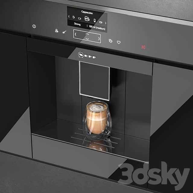 Neff set of kitchen appliances 3D Models