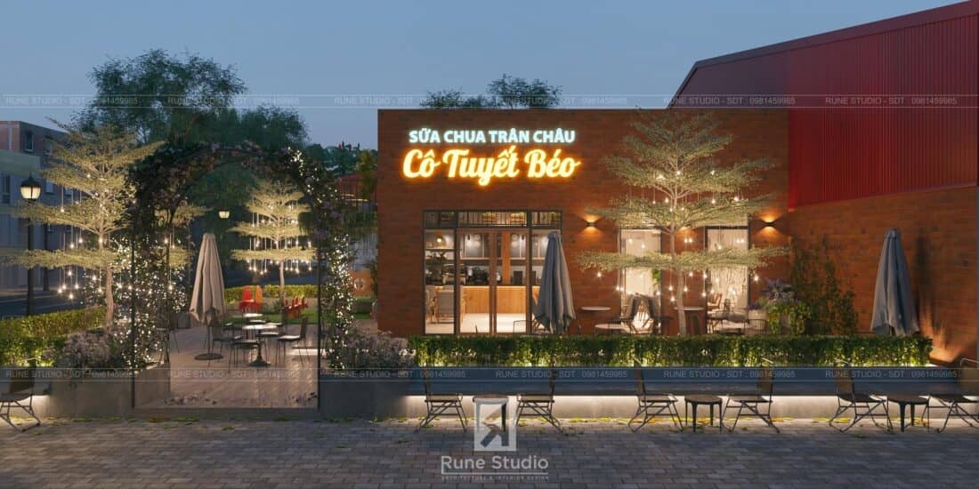 3D Exteriors Coffee Scene Model 3dsmax By Le Hieu