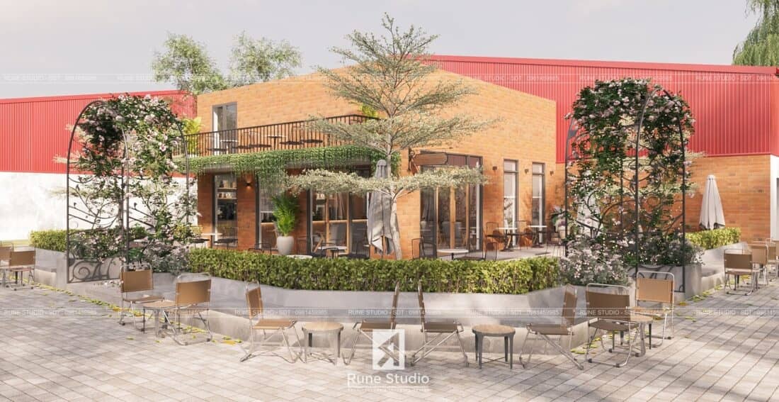 3D Exteriors Coffee Scene Model 3dsmax By Le Hieu