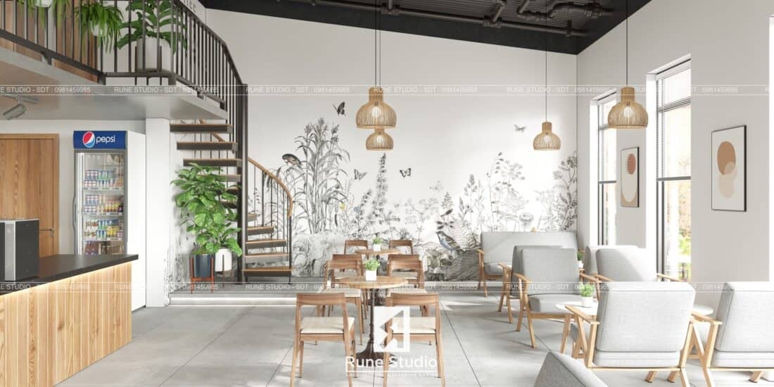 3D Exteriors Coffee Scene Model 3dsmax By Le Hieu