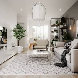 3D Interior Scenes File 3dsmax Model Scandinavian Small House 