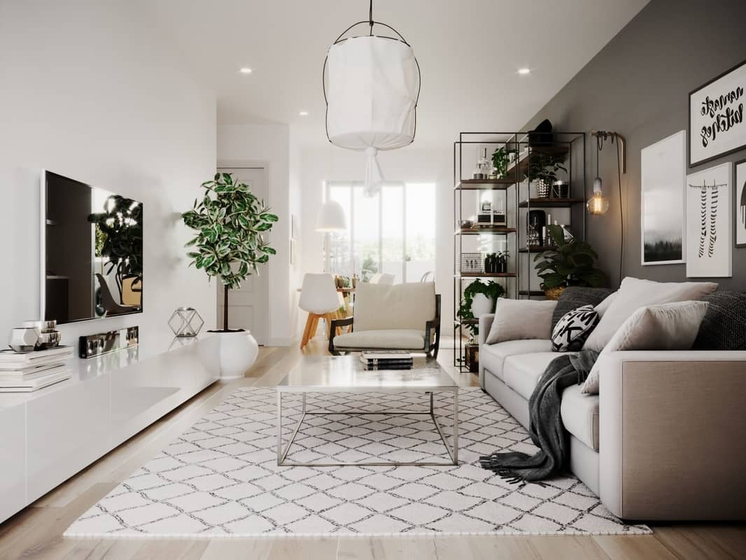 3D Interior Scenes File 3dsmax Model Scandinavian Small House