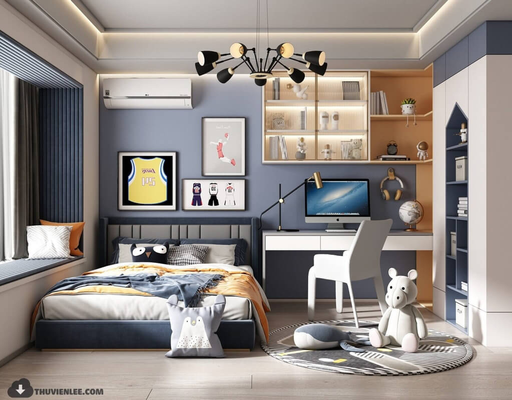  Children Room Interior by Huy Hieu Lee