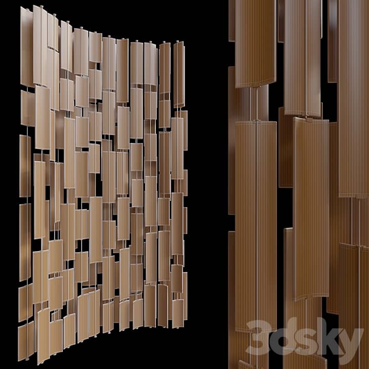 Decorative screen partition Vargov Design