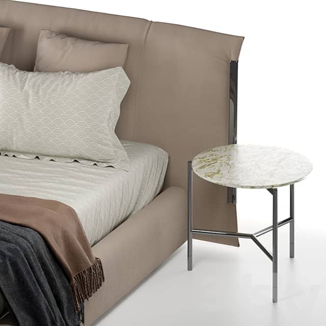 Flou Amal Bed Bed 3D Models
