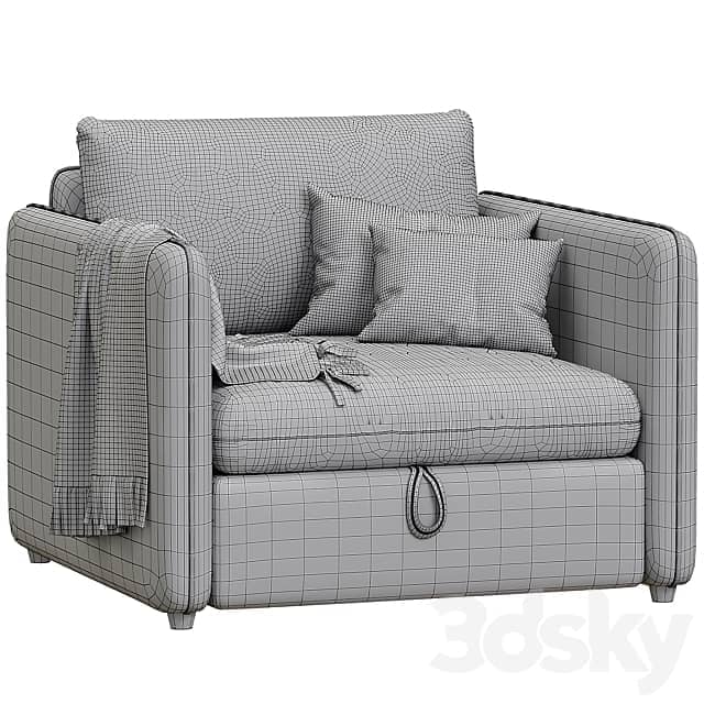 Armchairs Mons Wagon 3D Models