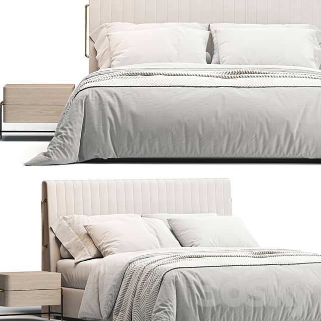 Rivers Bed Bed 3D Models