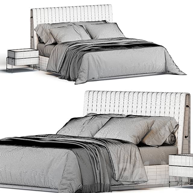 Rivers Bed Bed 3D Models