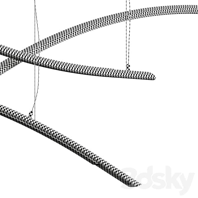 Cattelan Italia Katana Pendant light 3D Models