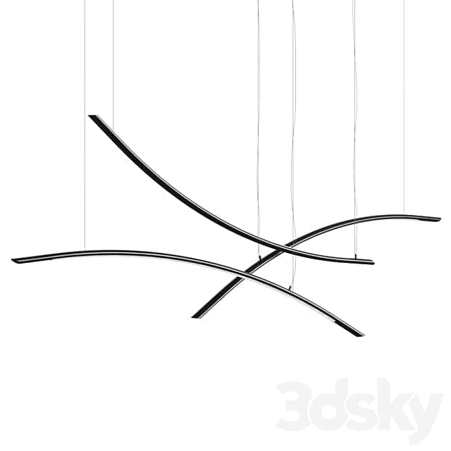 Cattelan Italia Katana Pendant light 3D Models