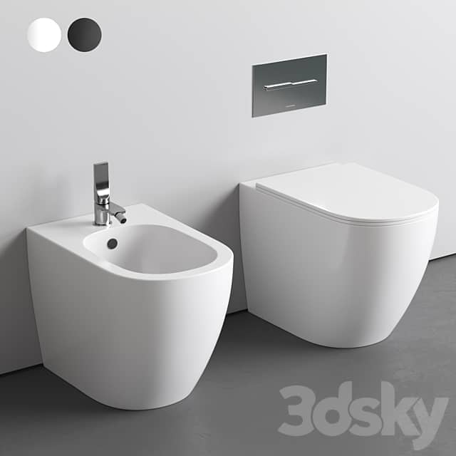 Nick Pin WC 3D Models