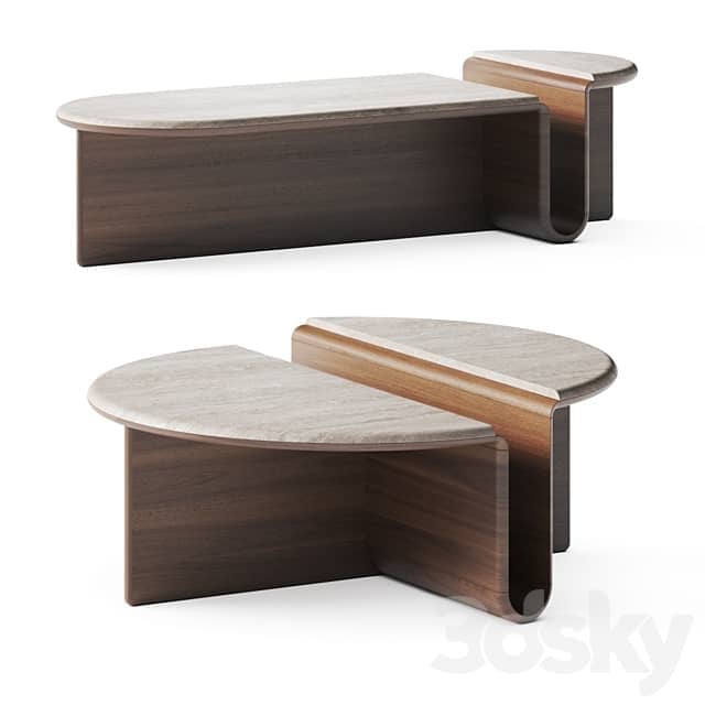 Studio Kali Kanyon Coffee Tables 3D Models