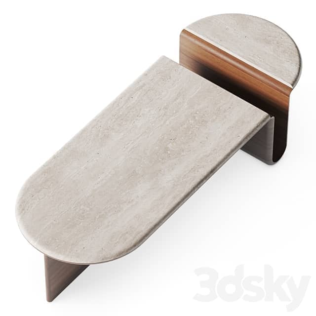 Studio Kali Kanyon Coffee Tables 3D Models