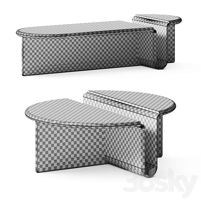 Studio Kali Kanyon Coffee Tables 3D Models