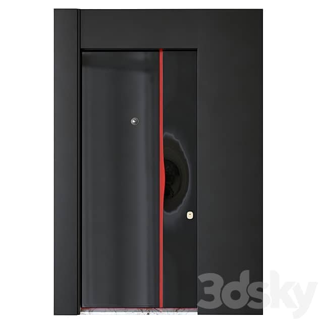 entrance villa door 3D Models