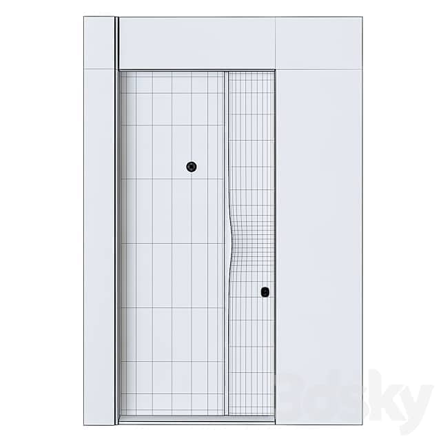 entrance villa door 3D Models