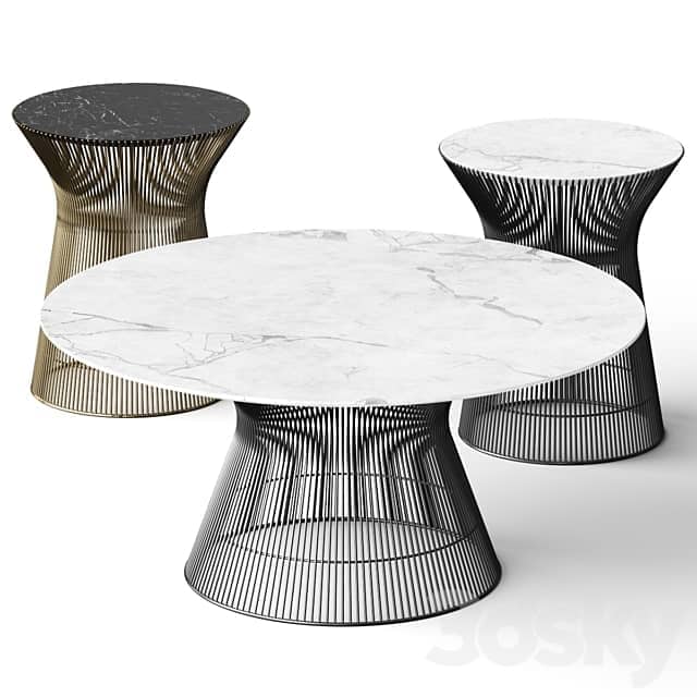 KNOLL Platner Coffee 3D Models
