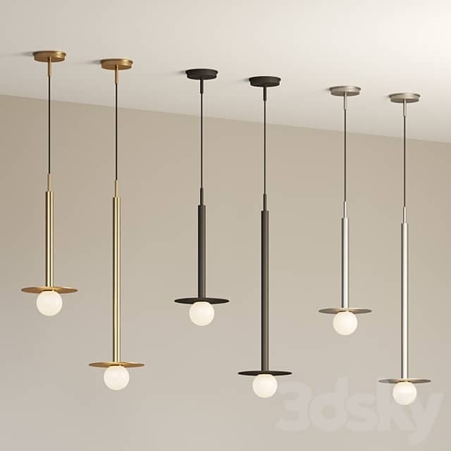 Nodes by Kelly Wearstler Pendant light 3D Models