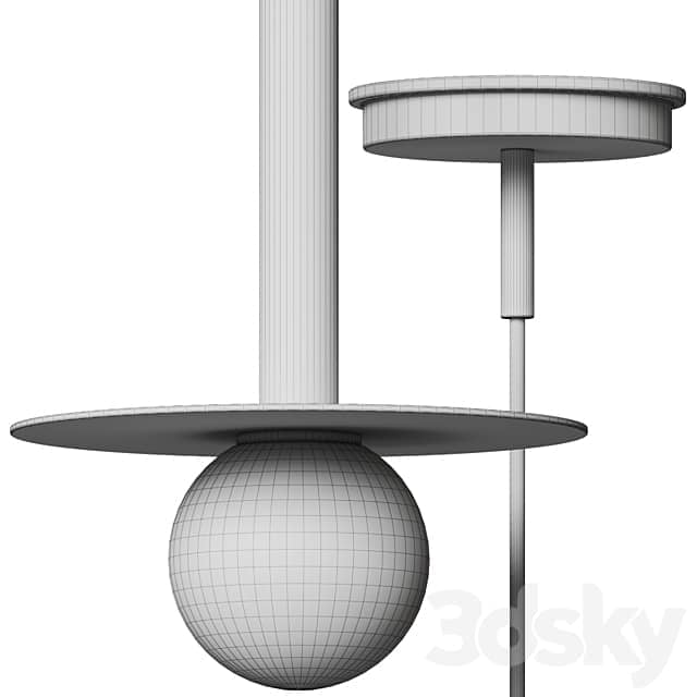 Nodes by Kelly Wearstler Pendant light 3D Models