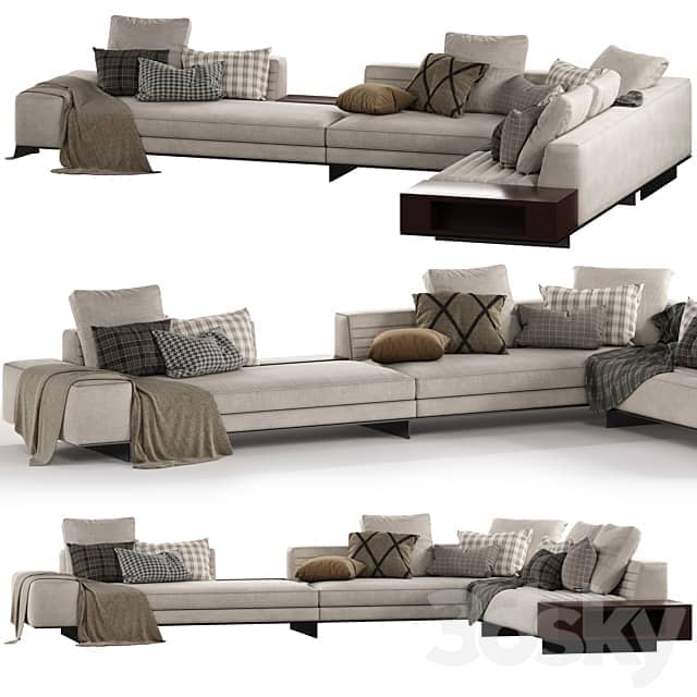 Minotti Roger 3D Models
