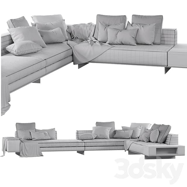 Minotti Roger 3D Models