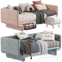 Sofa bed Bench 261 3D Models 