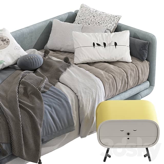 Sofa bed Bench 261 3D Models