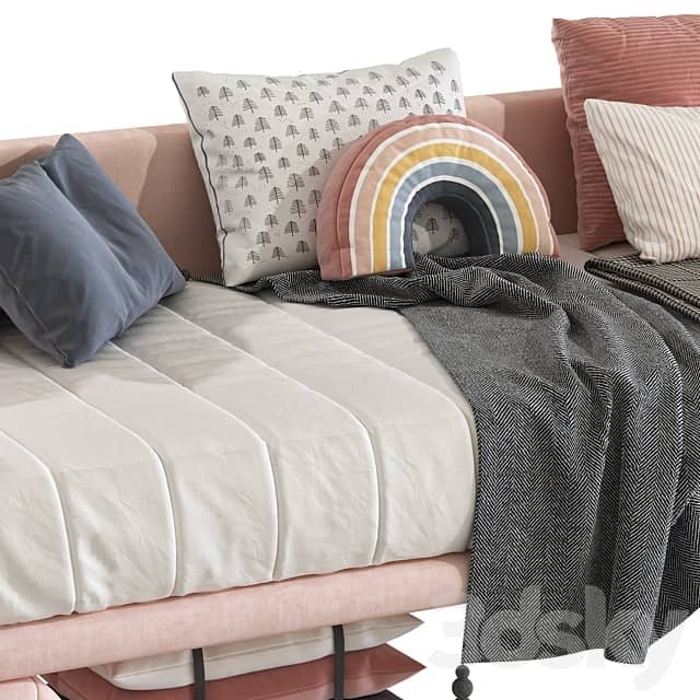 Sofa bed Bench 261 3D Models
